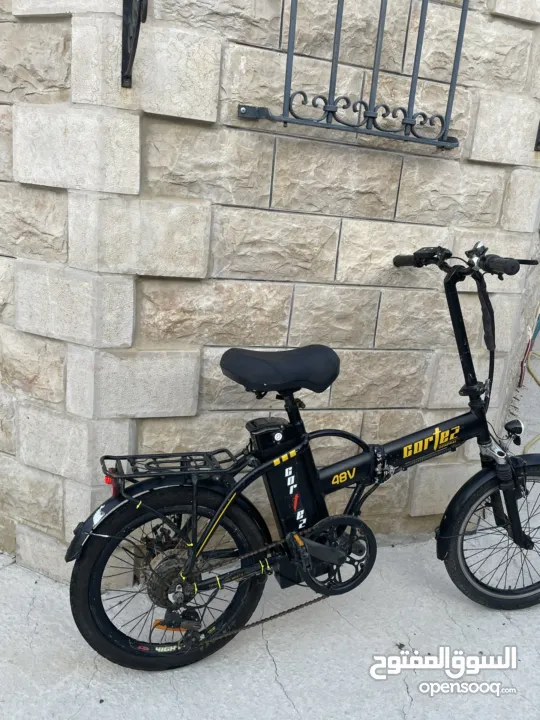 بسكليت كهرباء  48 فولت  13 أمبير  البسكليت جديد مش ناقصو برغي