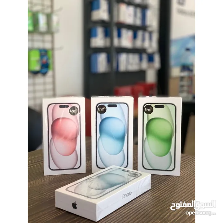 Iphone 15 plus  شرق اوسط مكفول لمدة عام من تاريخ الشراء