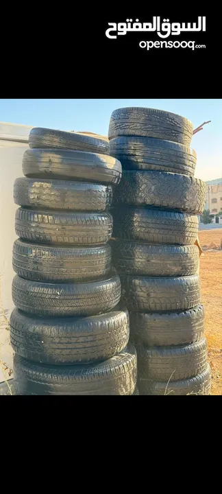 جنطات 16 وجنطات وسبيرات مشكله