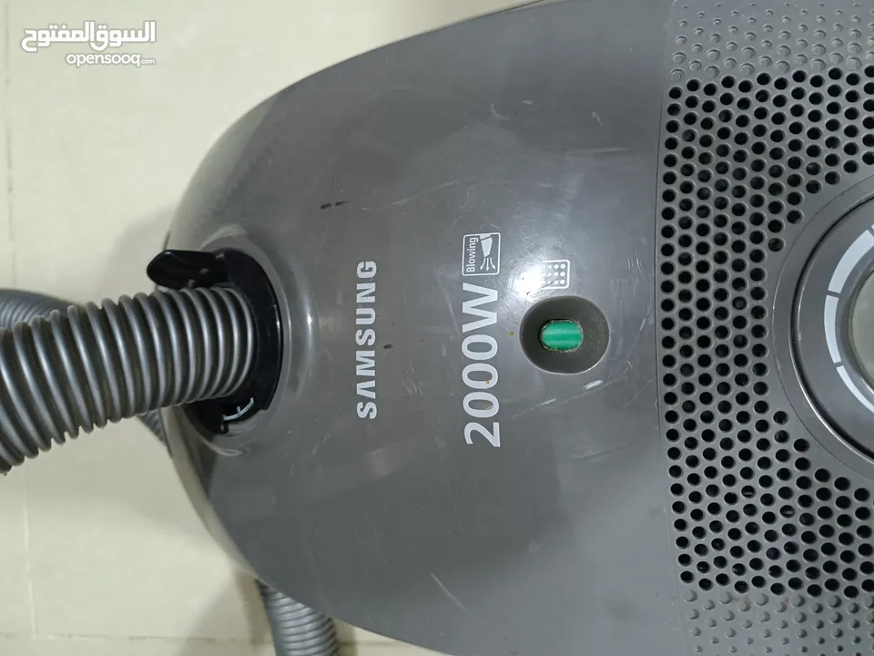 مكنسه كهرباء سامسونج 2000 وات شغاله 100% افحص قبل ما تشتري الله يبارك لصاحب النصيب
