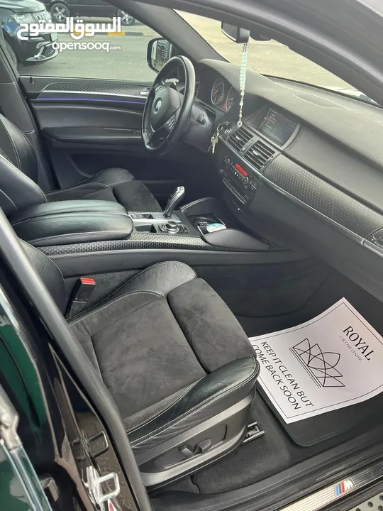 BMW X 6 2014 M Kit 2014 بحالة الوكاله عداد قليل