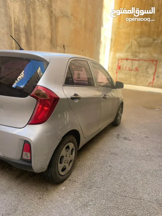 كيا مورنينج 2015 لون فضي