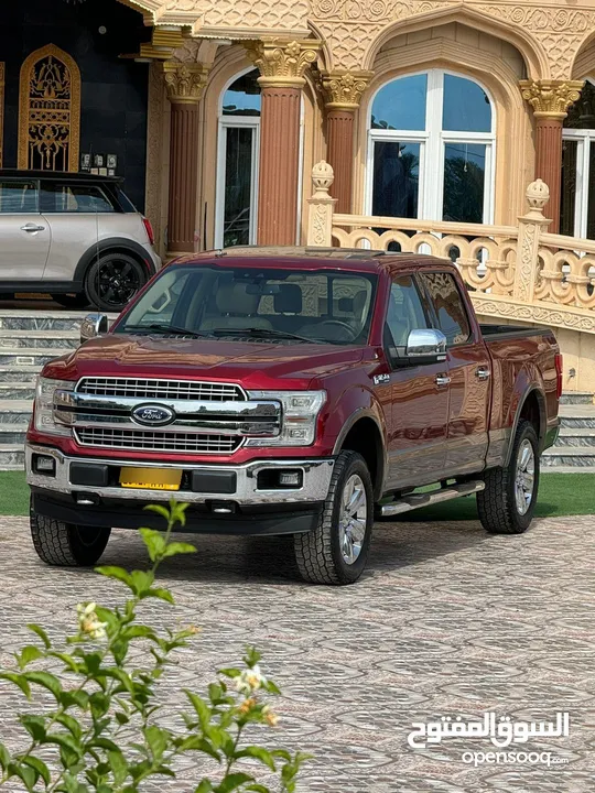 بدون حوادث او غرق فورد F150 لاريت الفل اوبشن صبغ الوكالة موديل 2018