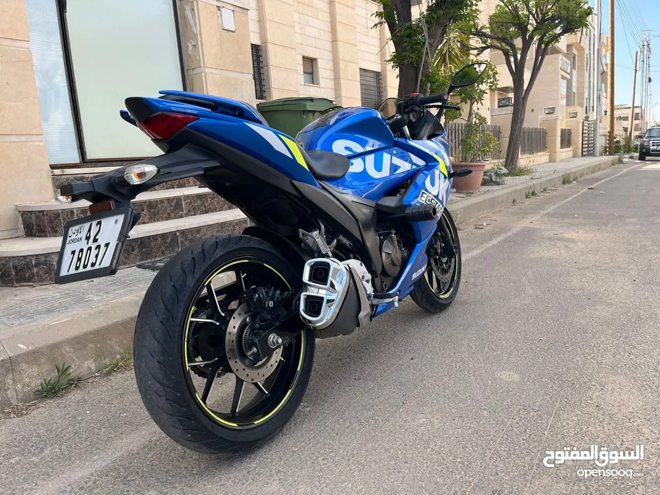 سوزوكي 250 sf بحالة الوكالة 2020