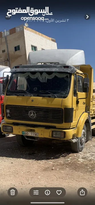 قلاب مرسيدس LB قياس 16/17 فحص كامل موديل 81 مرخص