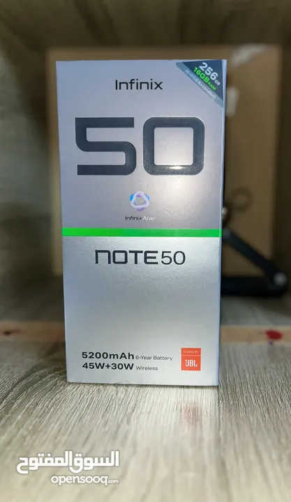 Infinix note 50 256 مستعمل يومين