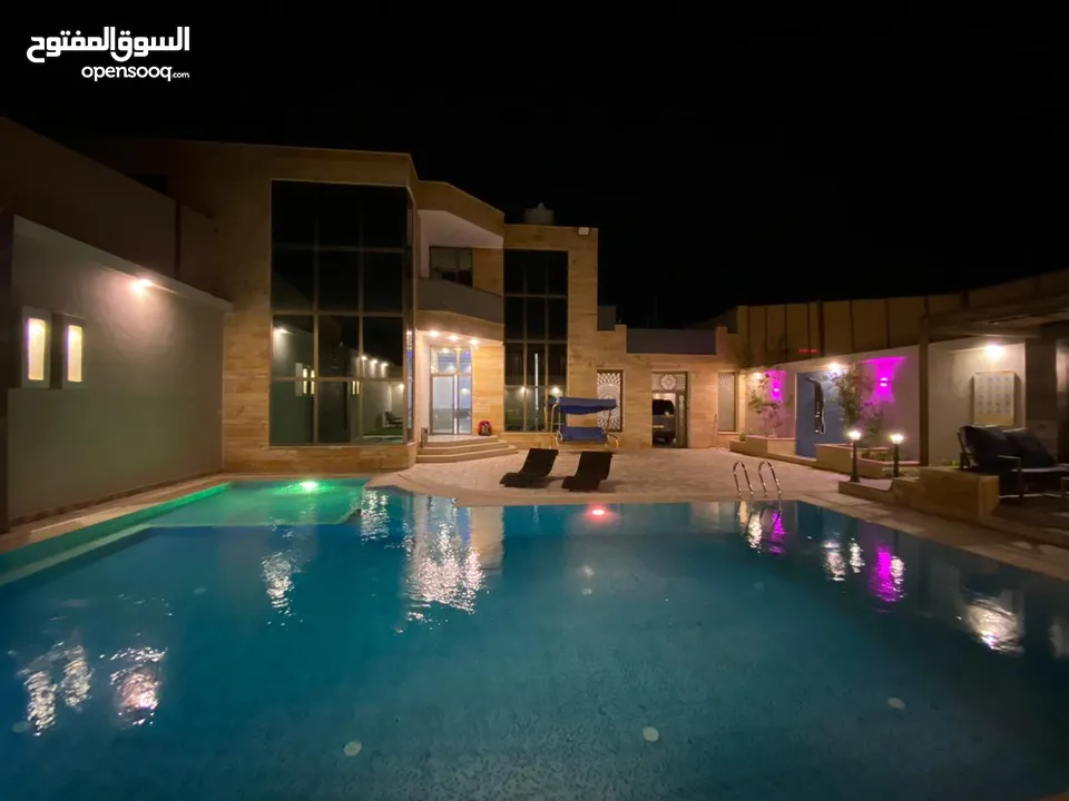 فيلا جوري البحر الميت الرامه قرب منتجع البحيرة VIP