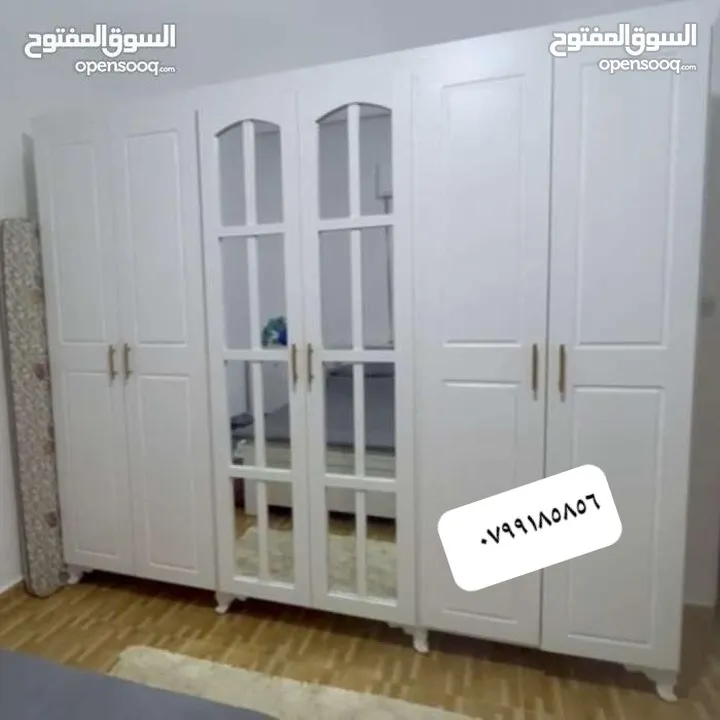 خزائن ملابس خشب لامنيت 18م الون حسب الطلب جميع المقاسات مع إمكانية تغير الون