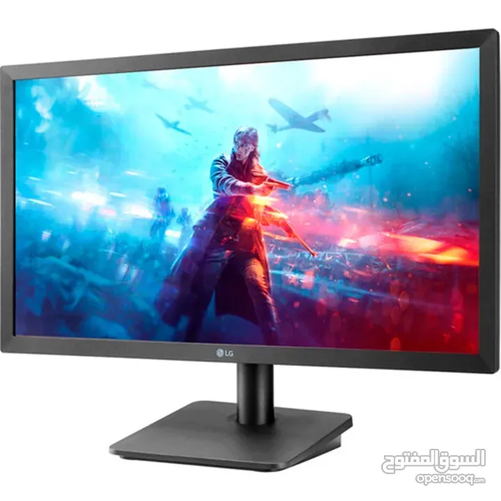 شاشة جيمنج 22 انش بتردد 100 هرتز LG 22 MR410 22 INCH 1080P FULL HD 100HZ HDMI FLAT GAMING MONITOR