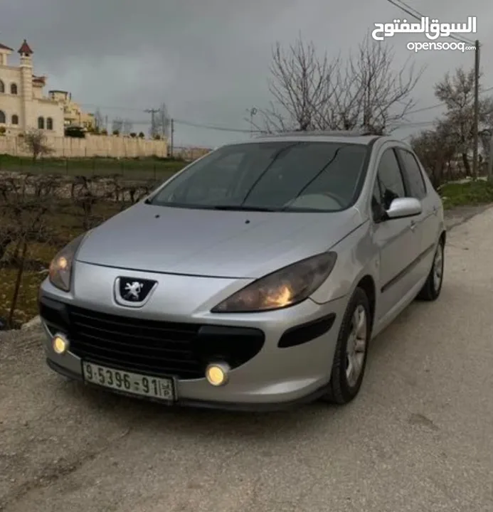 بيجو 307 موديل 2007 فل اضافات