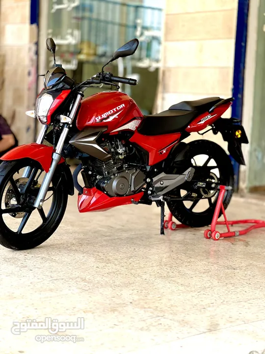 دراجة QJmotor موديل 2022 سعة المحرك 150سي سي