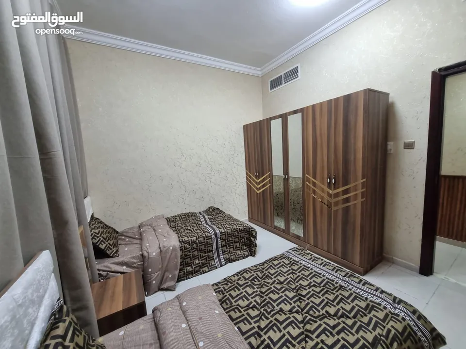 غرفتين وصاله للايجار الشهري في الجرف من احلي الشقق في عجمان وبسعر مميز