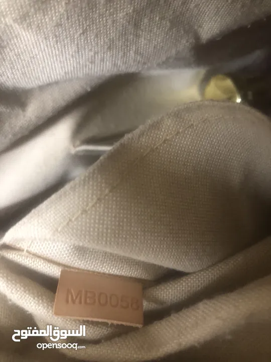 LOUIS VUITTON Siracusa GM Damier Azur Shoulder Bag White In good condition  شنتة لويس فيتون