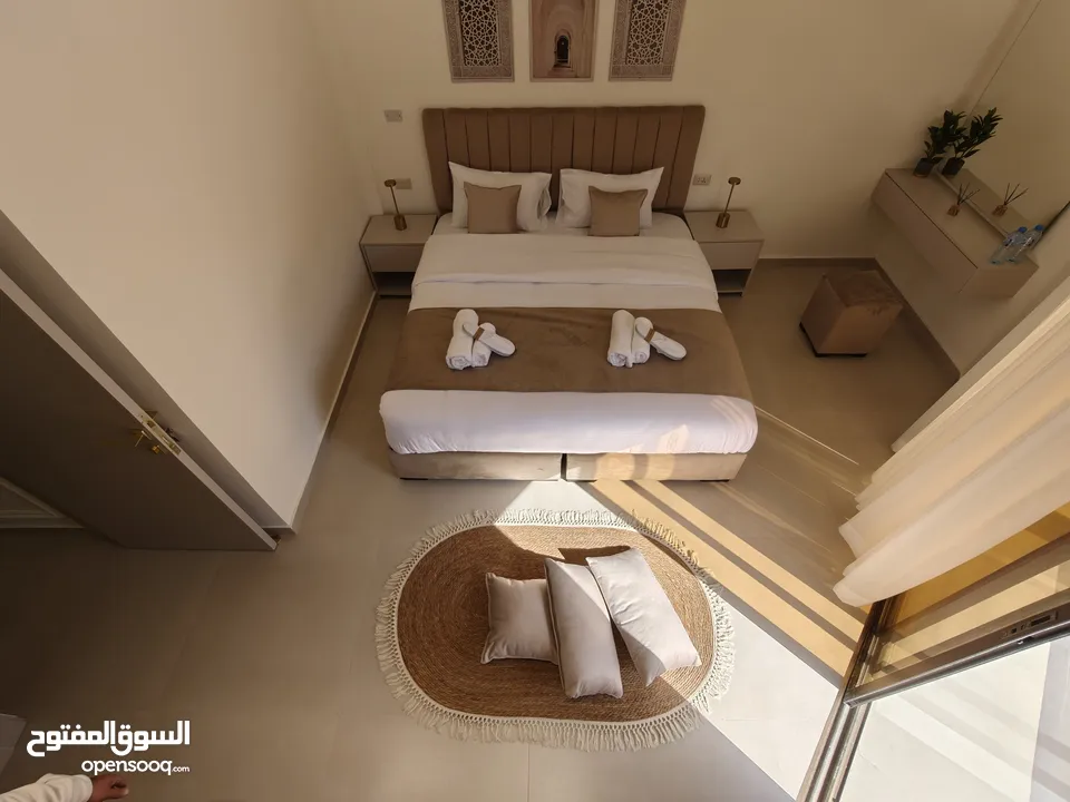أجنحة فندقية للايجار للعائلات بموقع حيوي و مميز السابع
