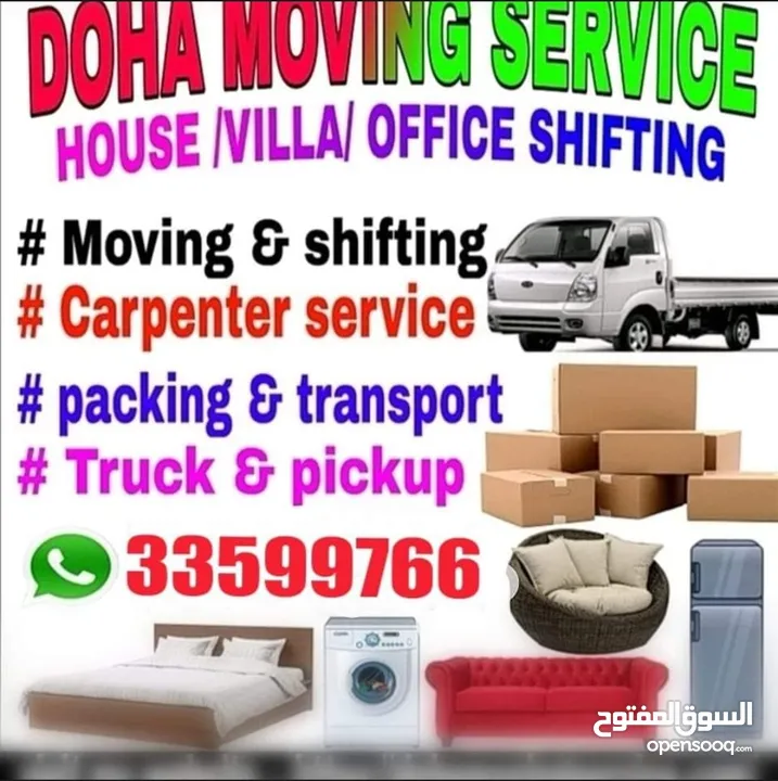 Qatar Movers Packers Carpenter Transportation