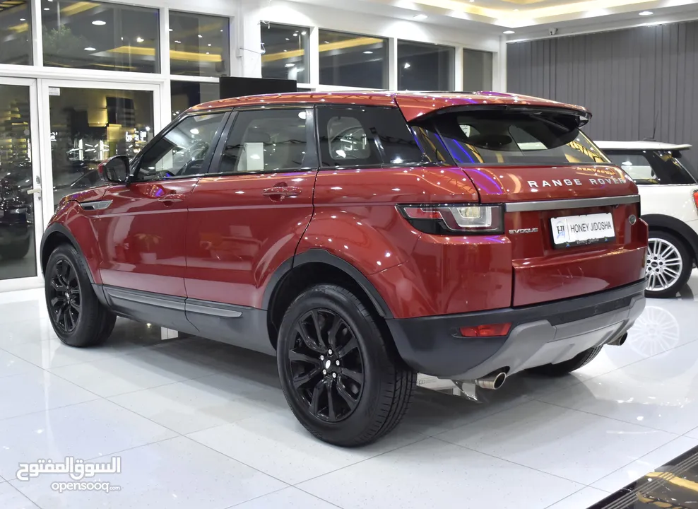 Land Rover Range Rover Evoque ( 2016 Model ) in Red Color GCC Specs