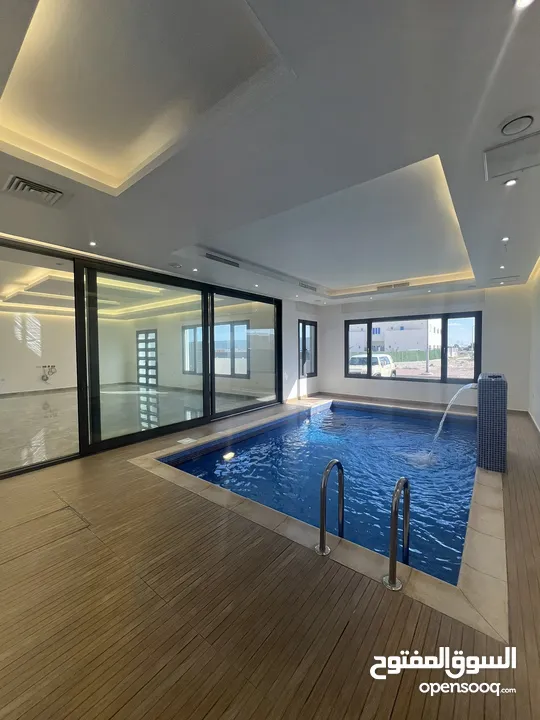 villa for rent in Al-Khairan Residential private swimming pool