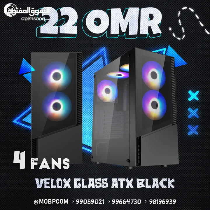 Velox Glass ATX Gaming Case - كيس جيمينج !