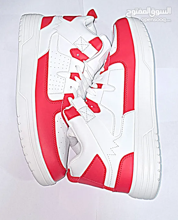 Sports shoes (red and white) BRAND NEW with free delivery