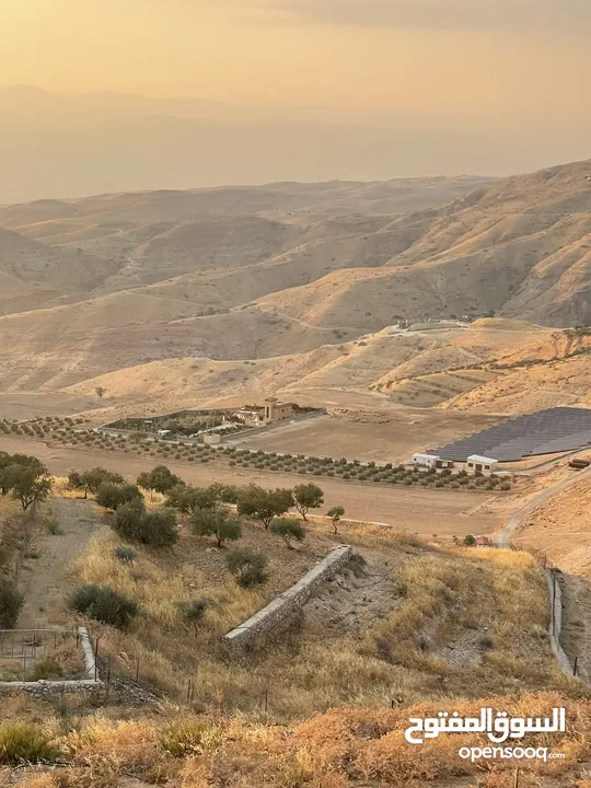 ارض مزرعة للبيع في مغاريب السلط من المالك مباشرة