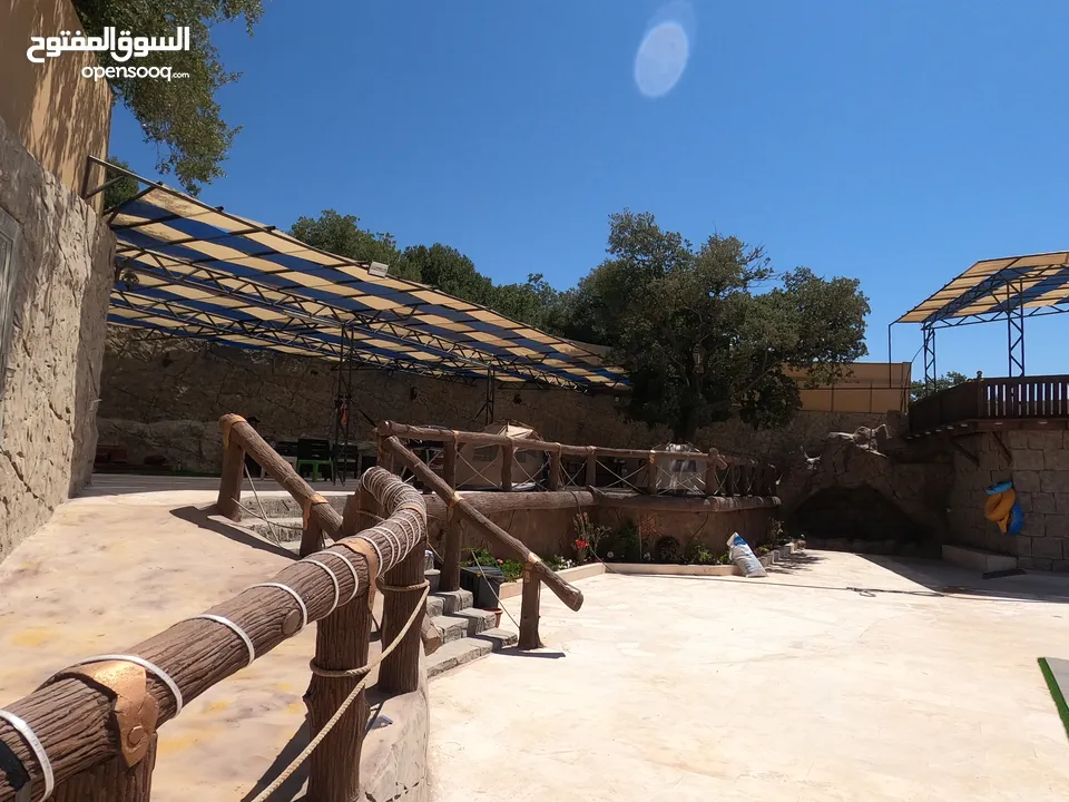 شالية رمسيس  Ramesses Chalet وسط اجمل غابات عجلون أطلالة بانورامية