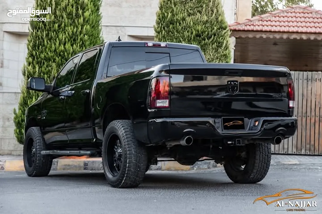 Dodge Ram Big horn 2019 gasoline   البكب بحالة الوكالة و قطع مسافة 51,000 ميل فقط