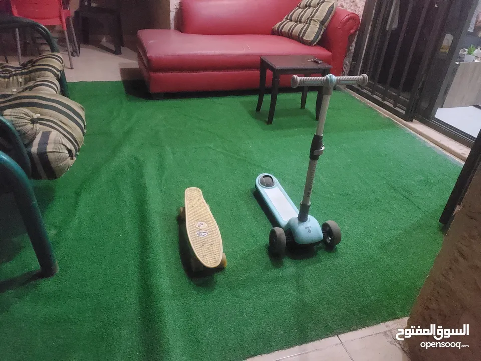 سكوتر وسكيت بورد