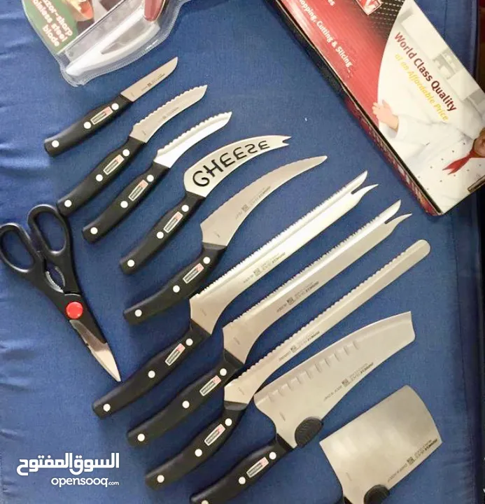 Knife Set New 13 Pieces  Miracle Blade Good Quality