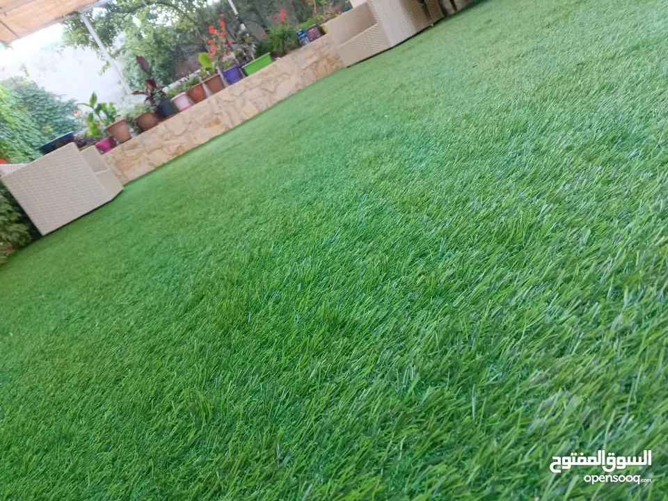 سجاد برستيج للعشب الصناعي المستورد مكفول خطياً