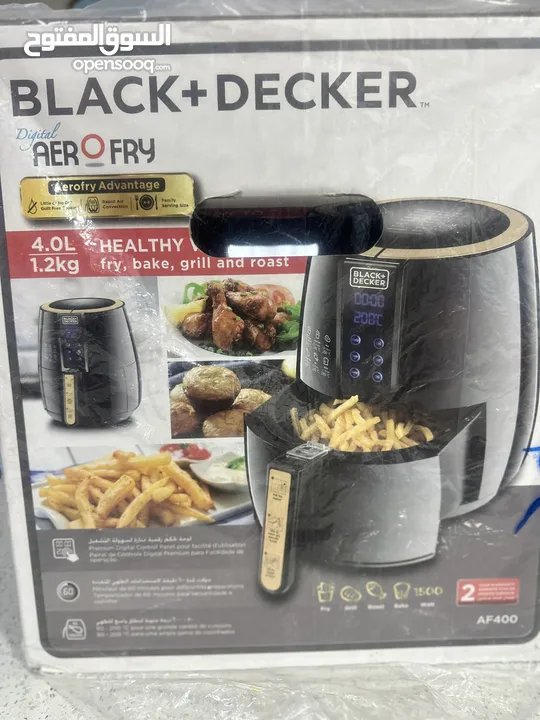 Brand New Digital Air Fryer- Black and Decker