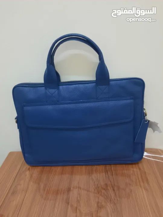 laptops bag  / case leather portable slim zipper