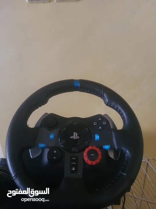 Logitech g29 Steering wheel with gear for sale, Used  like new