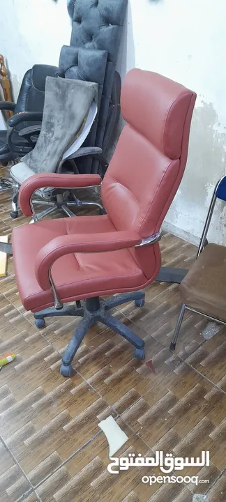 صيانة وتنجيد الكنب المنزلي والكراسي الجلد المكتبية