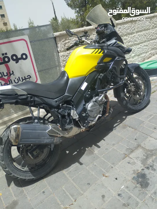 مطور سوزوكي 650 موديل 2018 شطب بسعر حرق