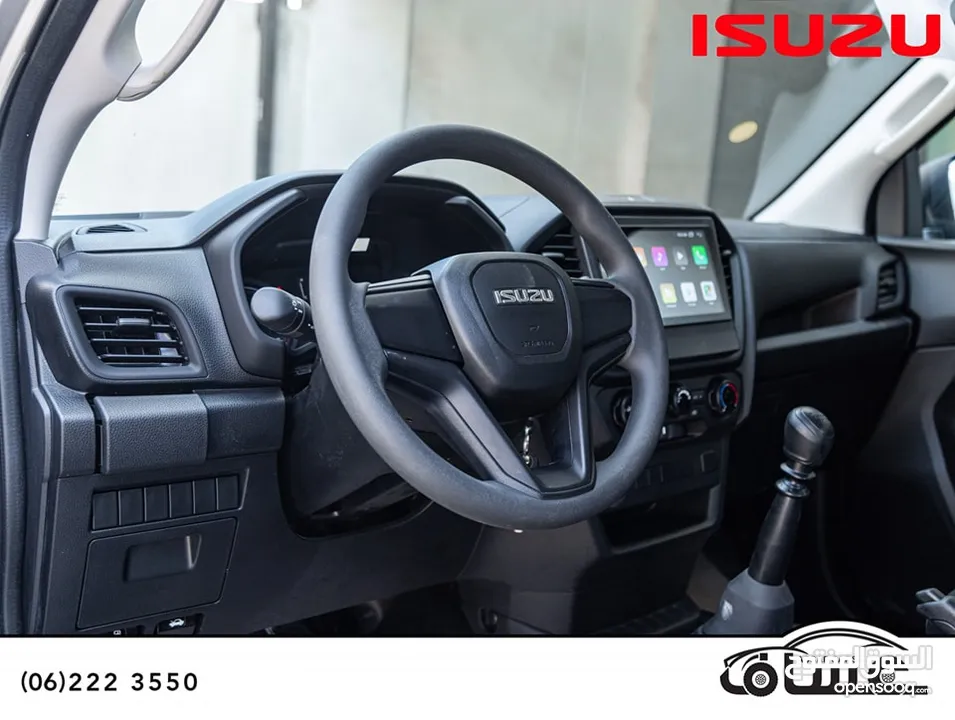 Isuzu D-Max 2025 جير عادي، عداد صفر و كفالة الشركة
