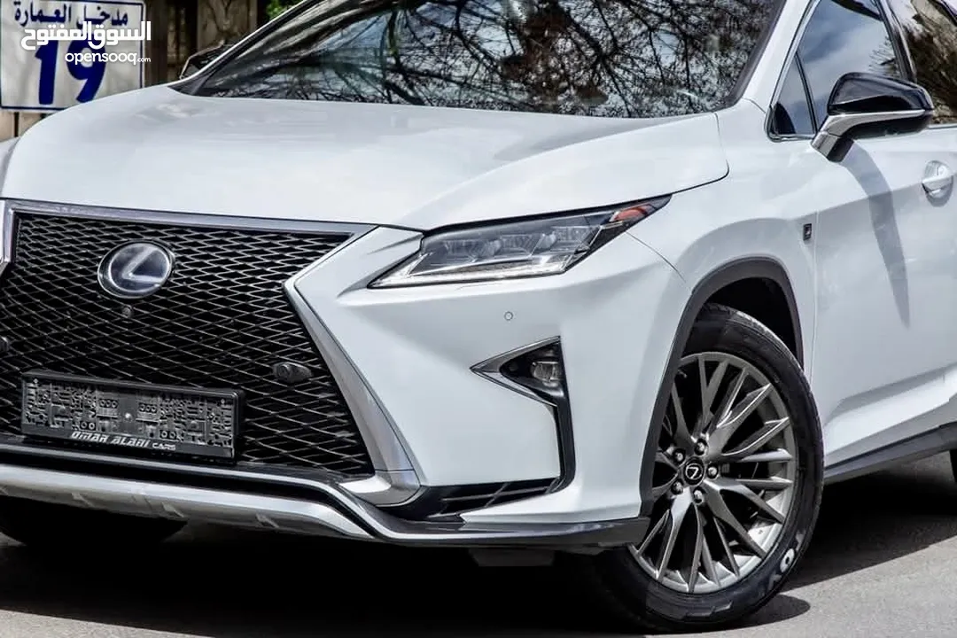 ‏ مميزة جدا Lexus Rx450h hybrid 2019 F-sport