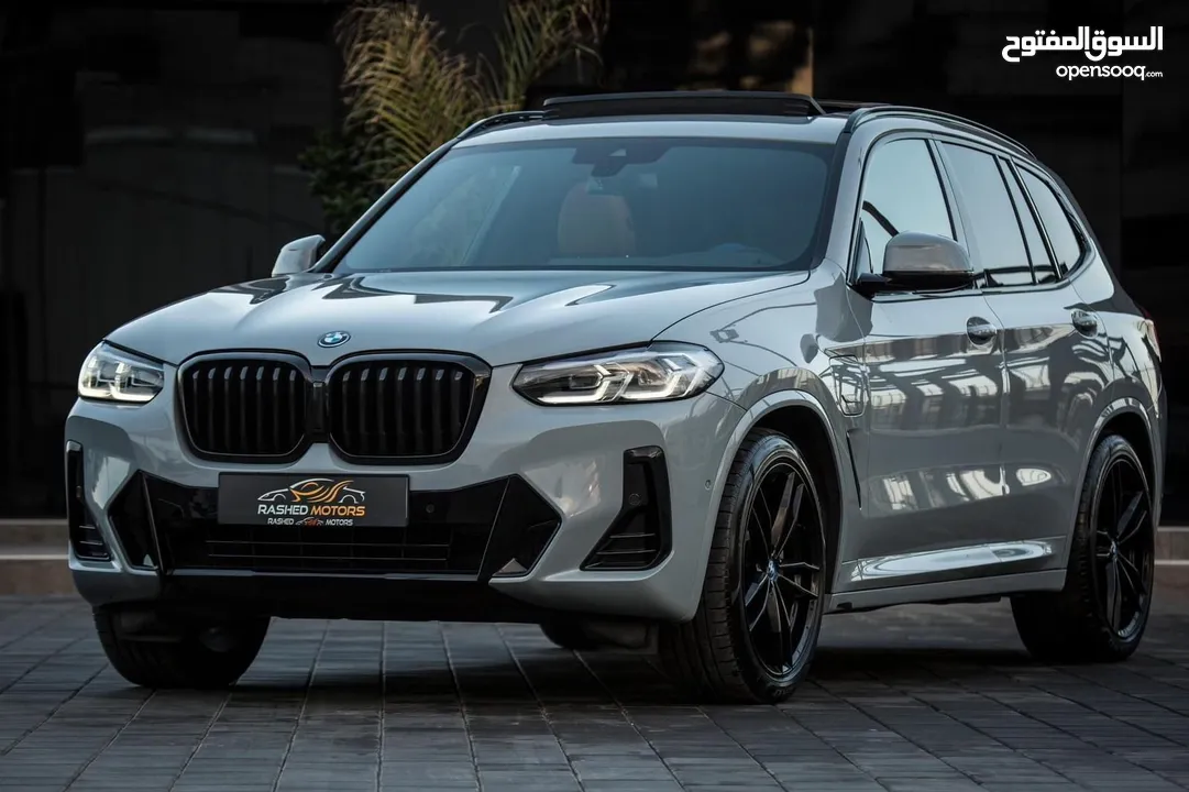 جيب BMW x3 M لون باطوني بنزين وكهرباء