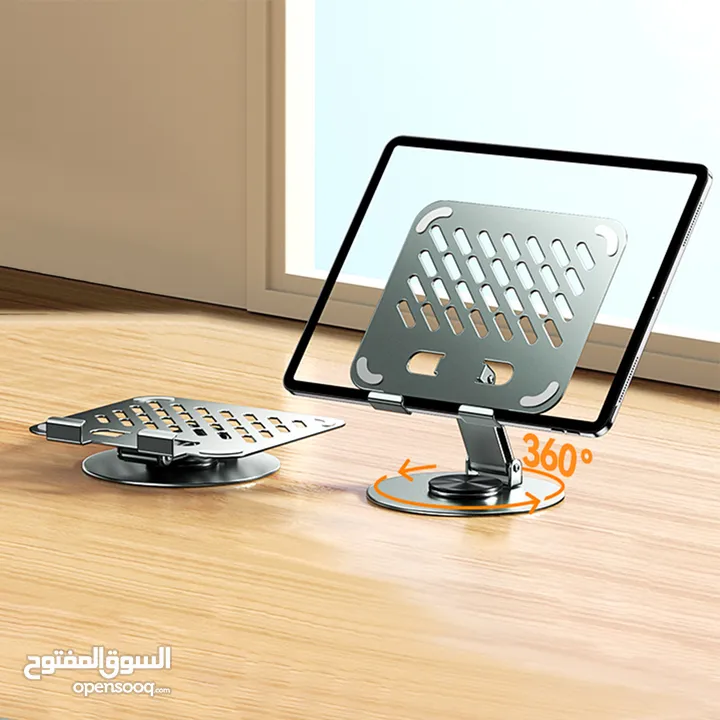 Remax RM-C60 Metal 360 Rotation Flodable Tablet Holder قاعدة تابلت