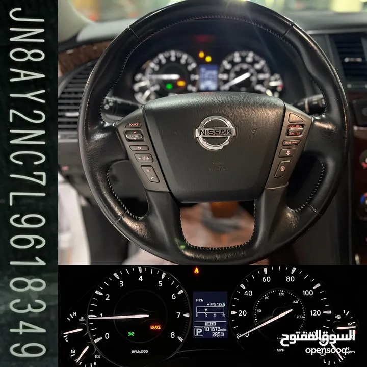 Nissan Armada SL 2020 فووول اوبشن