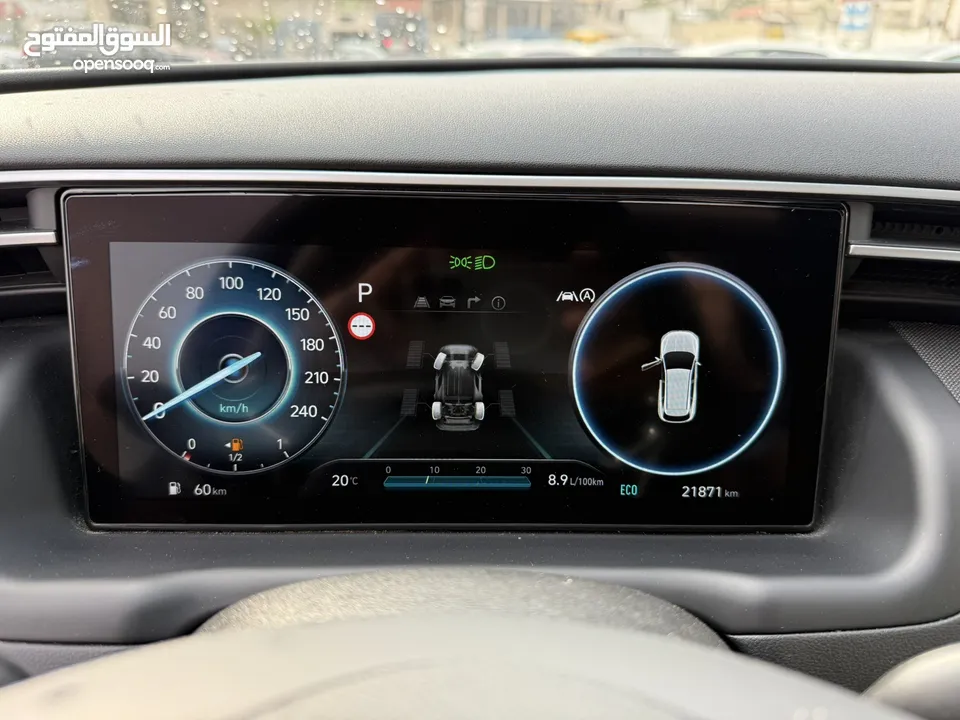 هونداي توسان ترخيص 2020 محرك 1600 بنزين+بطاريه مساعده دفع 4*4