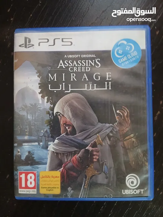 للبيع Assassin’s Creed Mirageالحالة: نظيفة جداً وشغالة 100