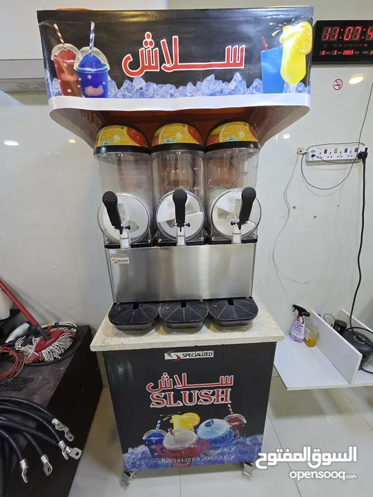 ماكنه سلاش للبيع بحال الوكاله استعمال شهر