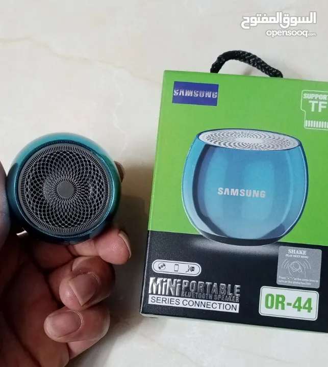 سماعات ميني سامسونج بلوتوث شحن Mini Bluetooth Speaker تدعم ميموري مكبر صوت معدني سماعة سماعه