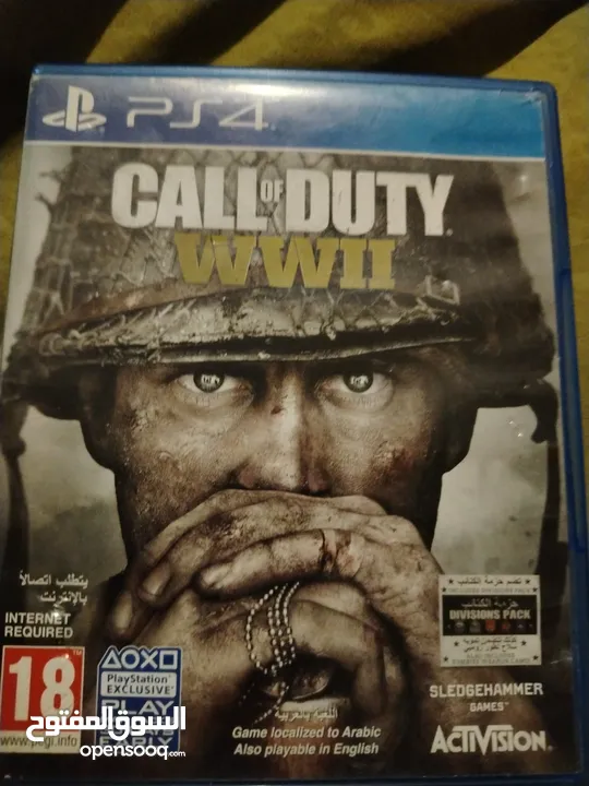 سيديات ps4 and ps5 للبيع سيدي red dead redemptiion 2 /blacl ops 6 world war war2