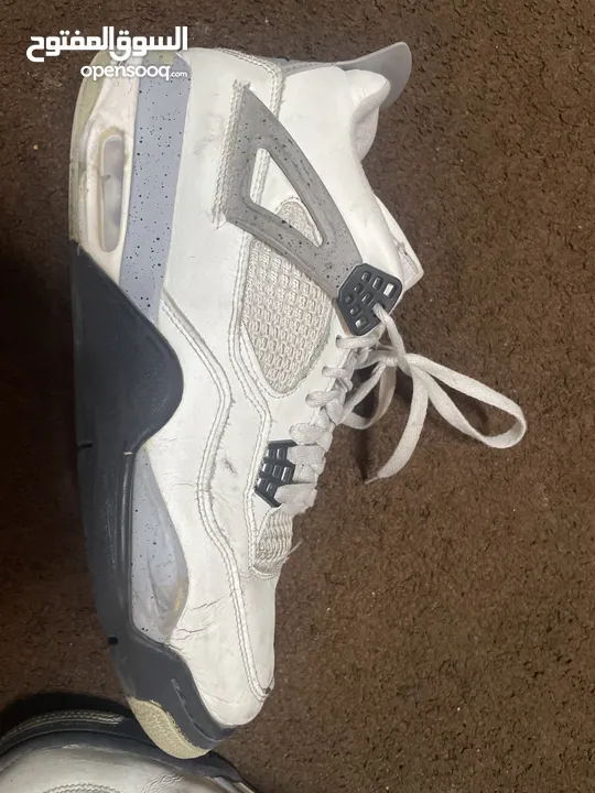 Air Jordan 4s اصلي لكن مستعمل