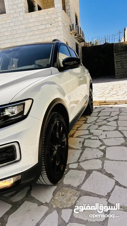 فولكس فاجن تي روك T-Roc 2021 Black Edition كامل الاضافات ما عدا فتحه