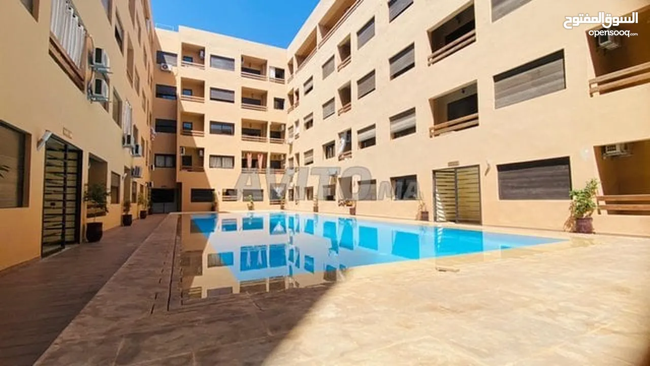 شقة للايجار اليومي في مراكش الحمراء جيليز