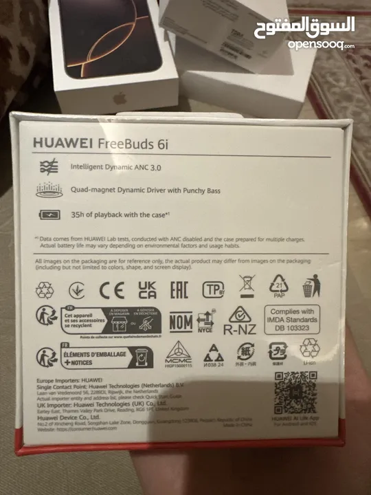 Apple watch series 10  / iphone 16 pro max  / airpods pro (2nd generation) / huawei FreeBuds 6i