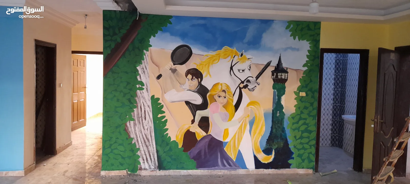الرسم واللوحات الفنية فنان تشكيلي