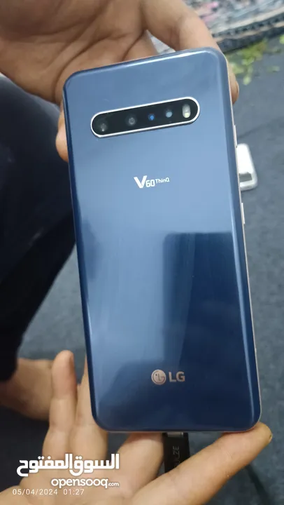 جهاز LG V60 ThinQ 5G للبيع مستخدم امريكي